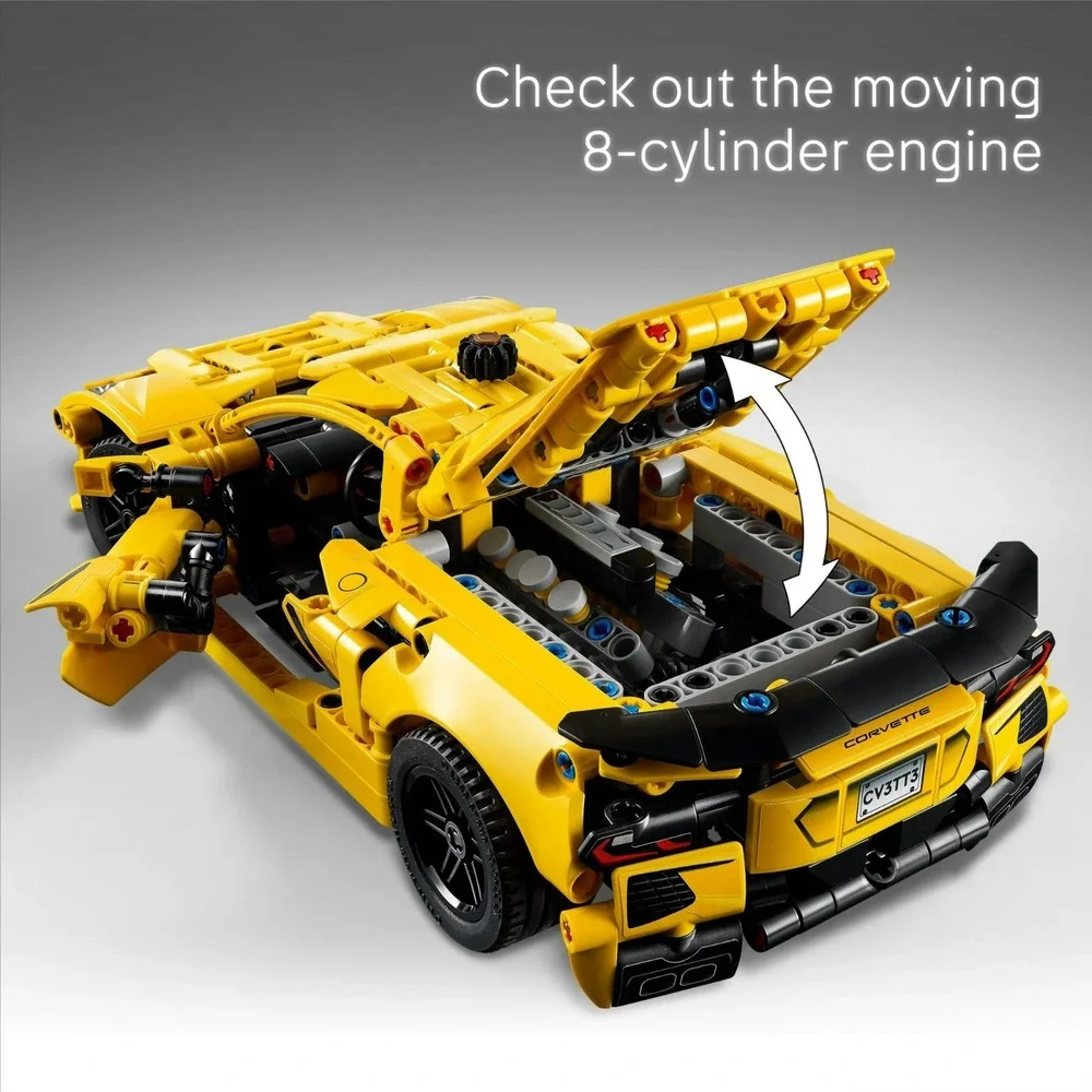 LEGO TECHNIC/CHEVROLET CORVETTE STINGRAY/42205/732 PCS/NEW/MINT BOX/MSLTCV070126